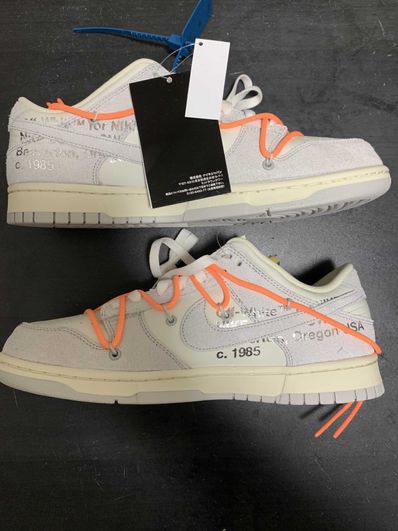 Off-White × Nike Dunk Low 1 of 50 "Lot.19"