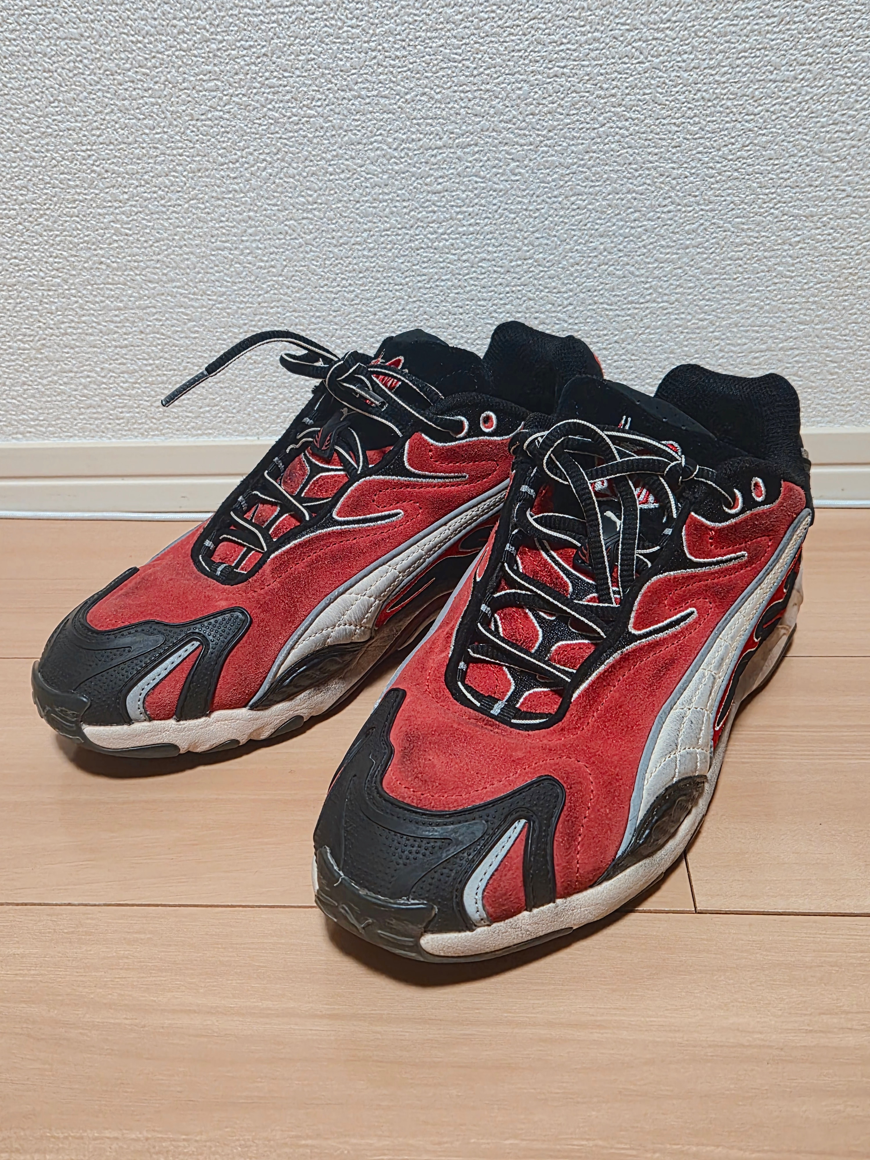 エイサップロッキー × プーマ インヘイル DISTR "ブラック/レッド"