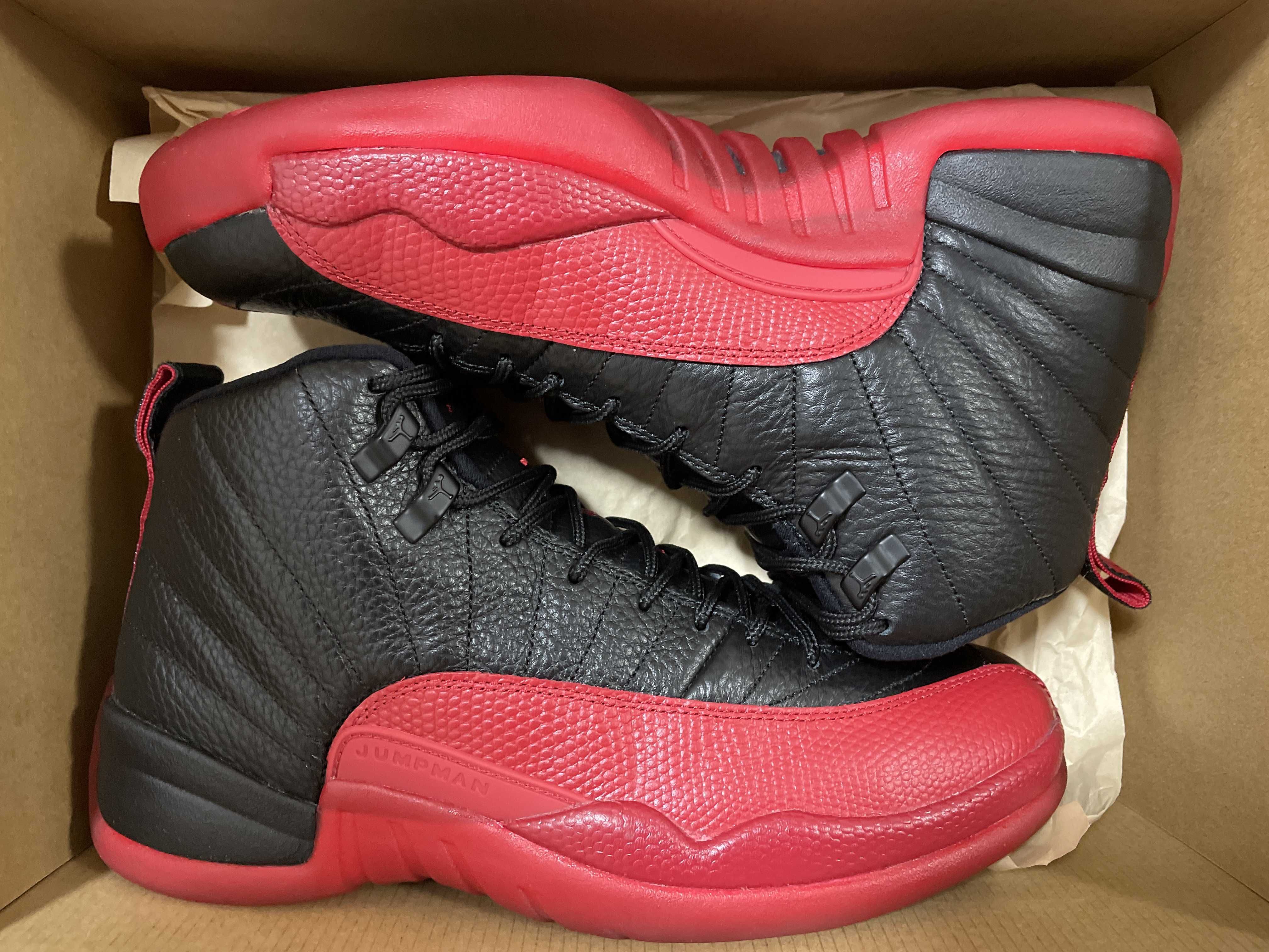 Nike Air Jordan 12 Retro "Flu Game/Black/Versity Red" (2016)