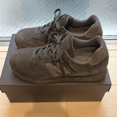 Stone Island × New Balance 574 Legacy Ghost "Dark Grey"