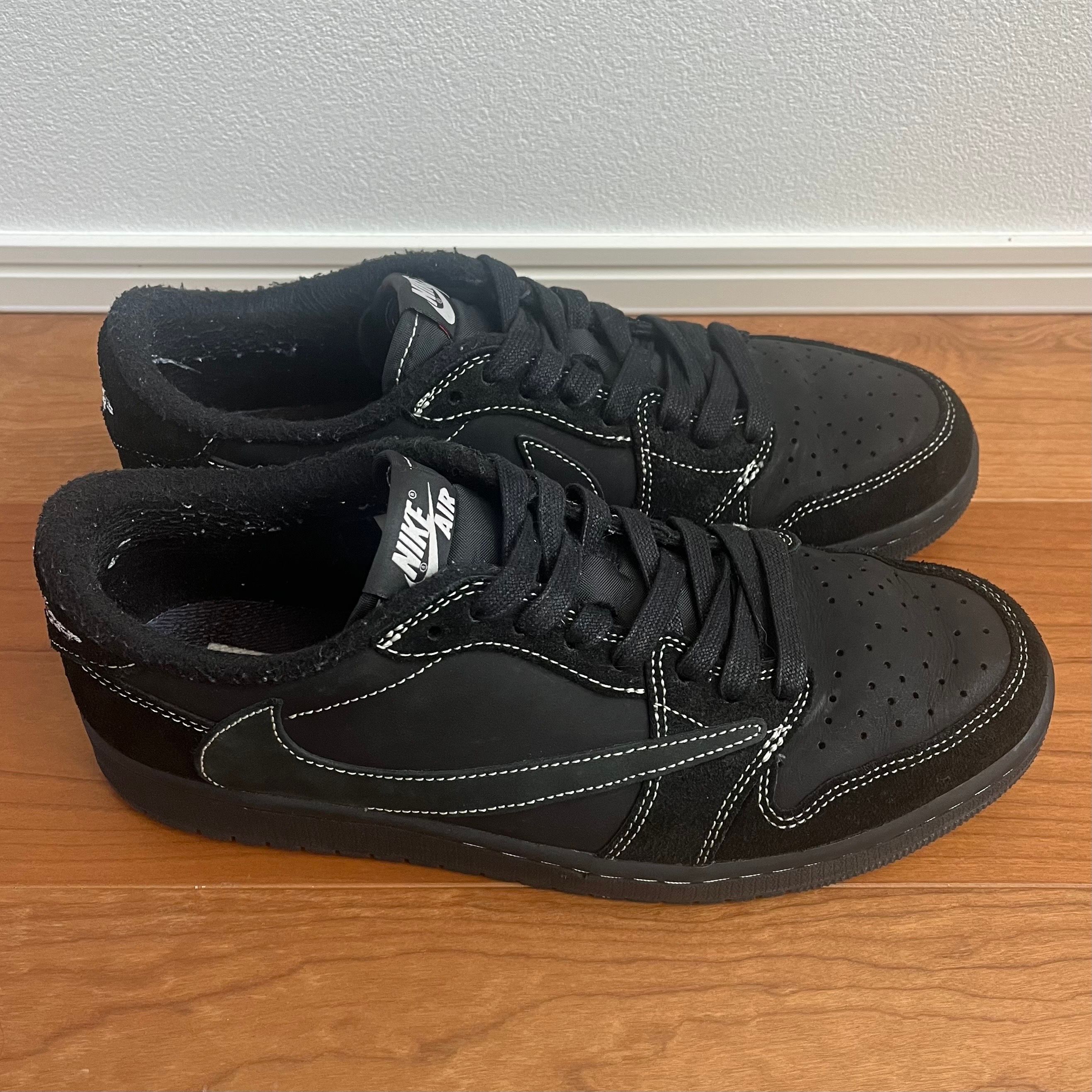 Travis Scott × Nike Air Jordan 1 Low OG SP "Black Phantom"