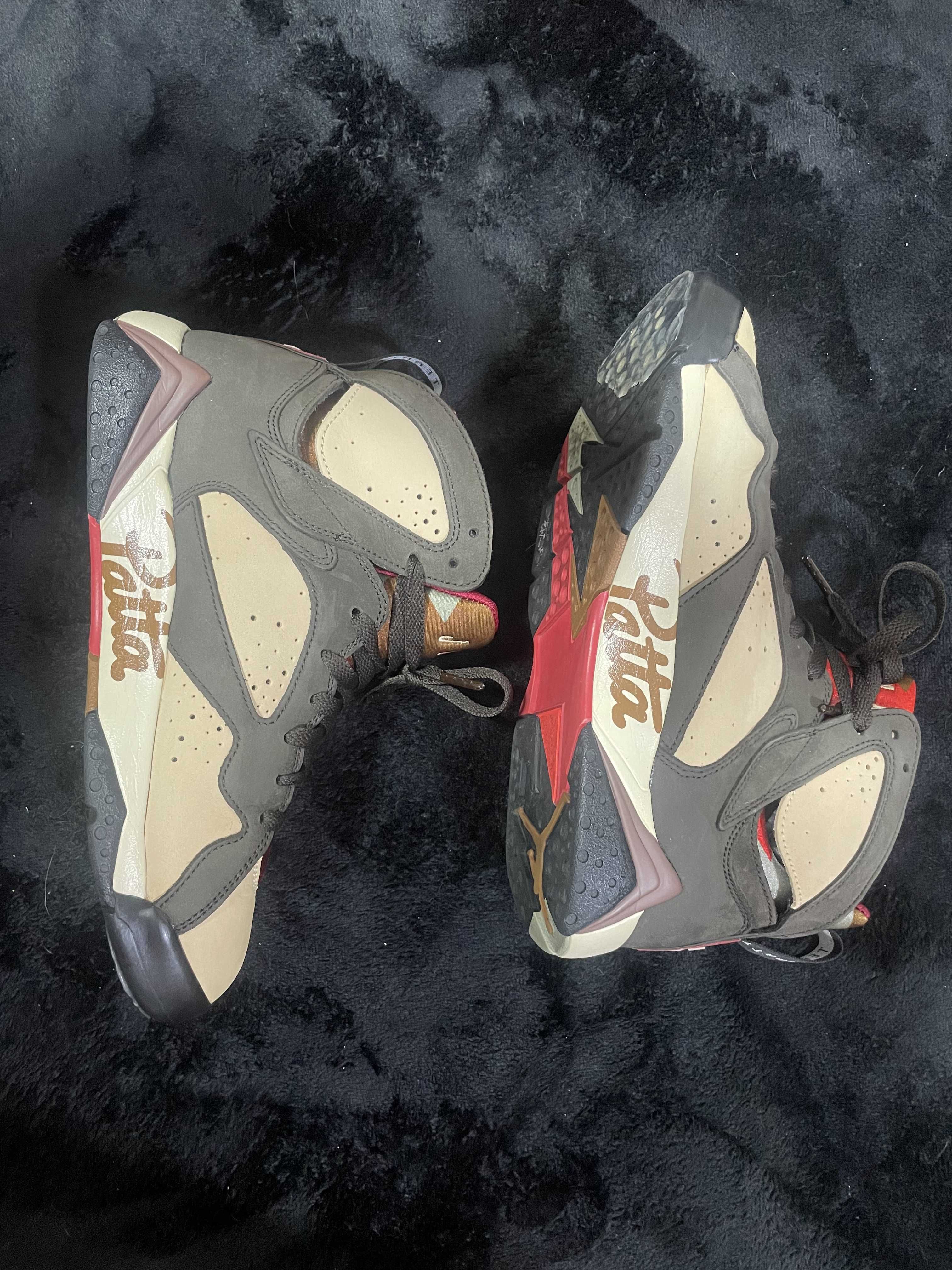 Patta × Nike Air Jordan 7 OG "Brown"