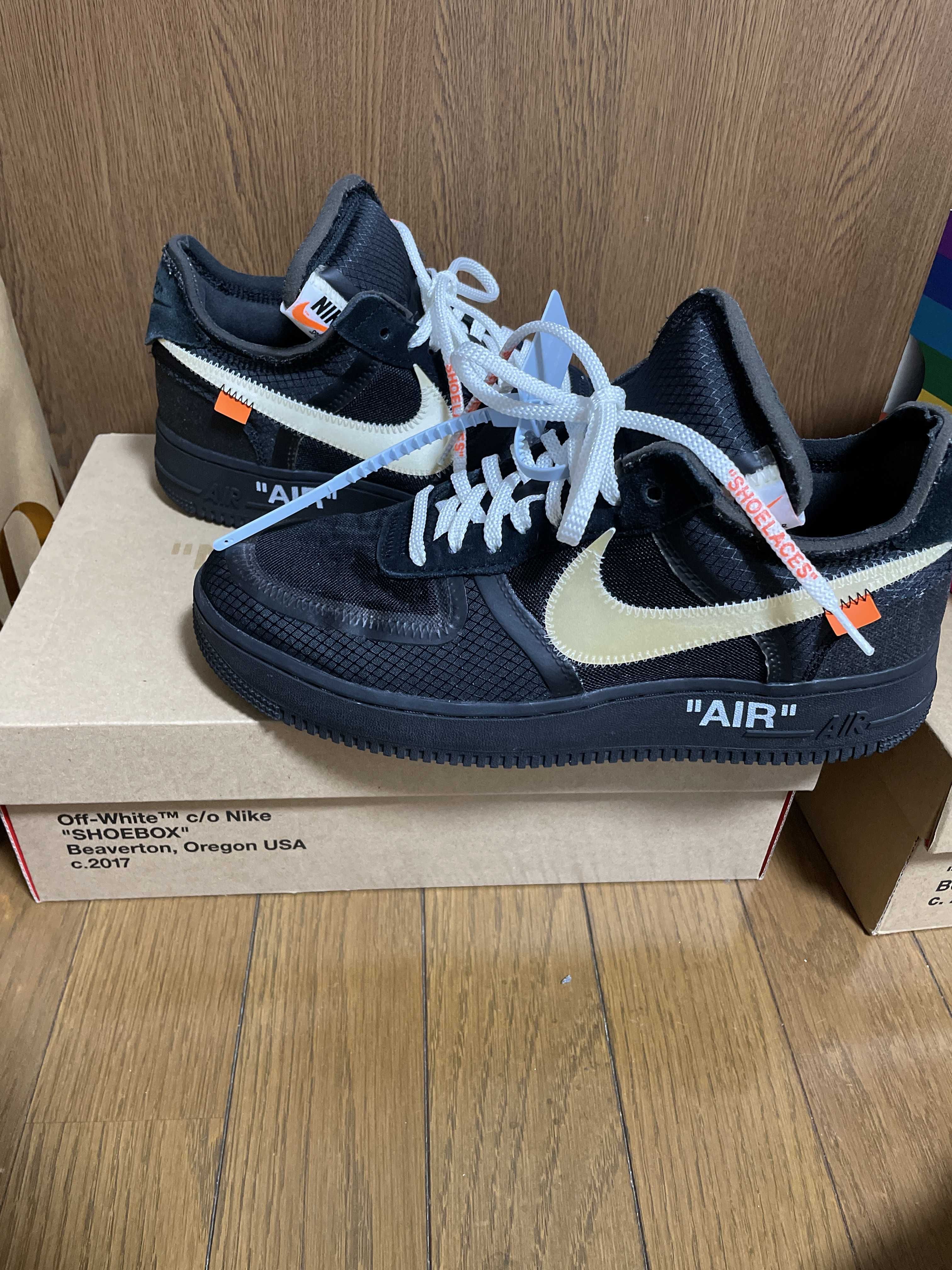 Off-White × Nike Air Force 1 Low "Black"
