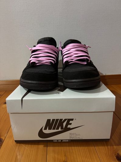 Travis Scott × Nike Air Jordan 1 Low OG SP "Velvet Brown and Dark Mocha"