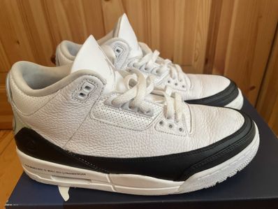Fragment × Nike Air Jordan 3 "White/Black"
