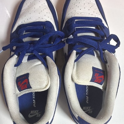 Nike SB Dunk Low "Los Angeles Dodgers/Deep Royal Blue"