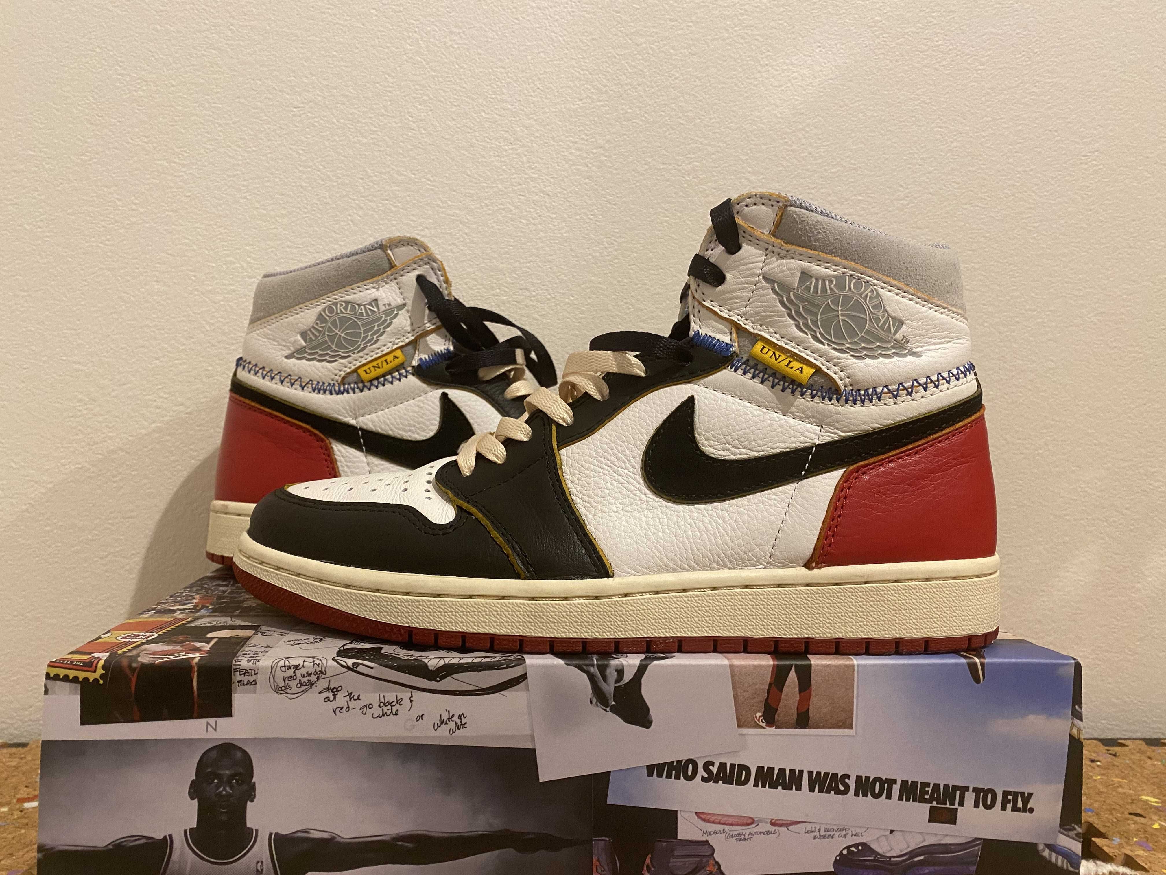 UNION × Nike Air Jordan 1 Retro High OG NRG "Varsity Red/Wolf Grey"