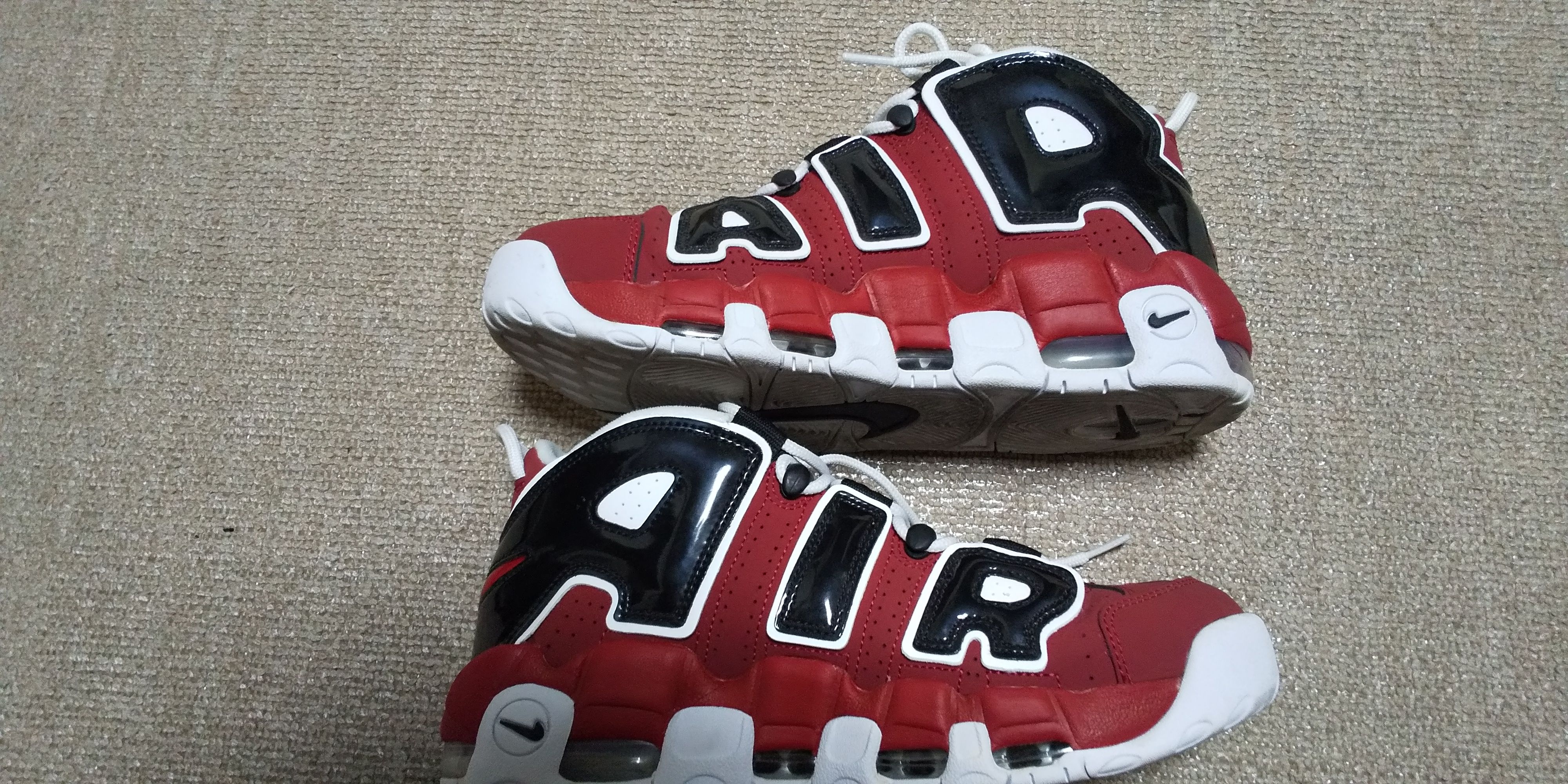 Nike Air More Uptempo ’96 "Black and Varsity Red" (2021)