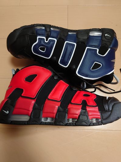Nike Air More Uptempo '96 "Black and University Red"