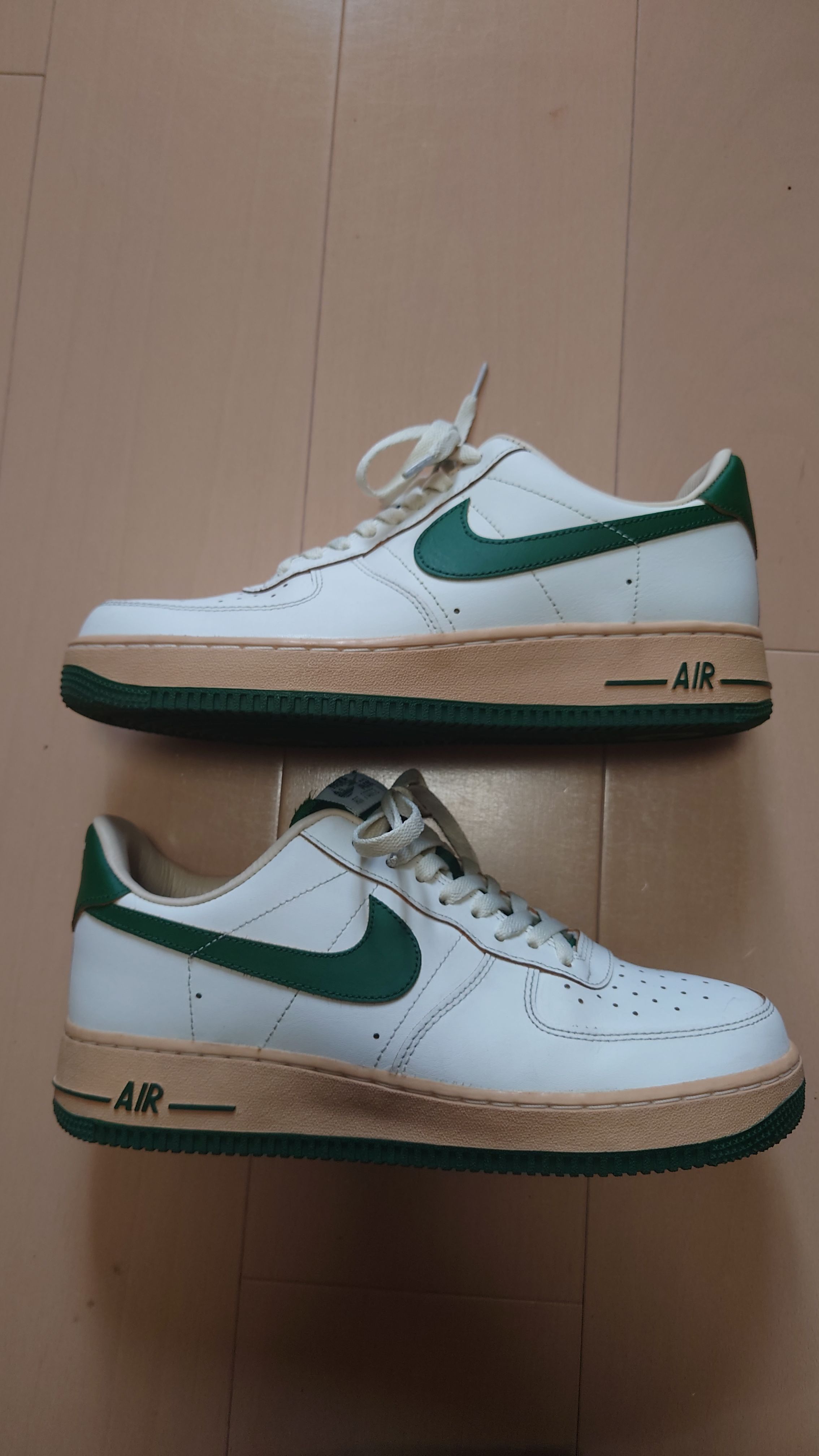 Nike Women's Air Force 1 Low "Green and Muslin"
