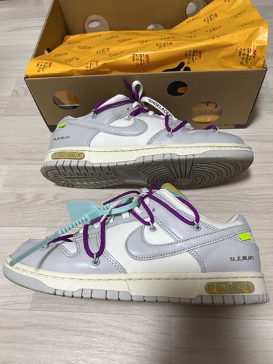Off-White × Nike Dunk Low 1 of 50 "Lot.21"