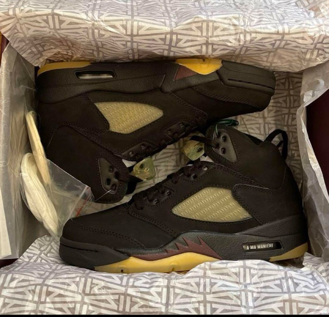 A Ma Maniere × Nike Air Jordan 5 Retro SP "Black"