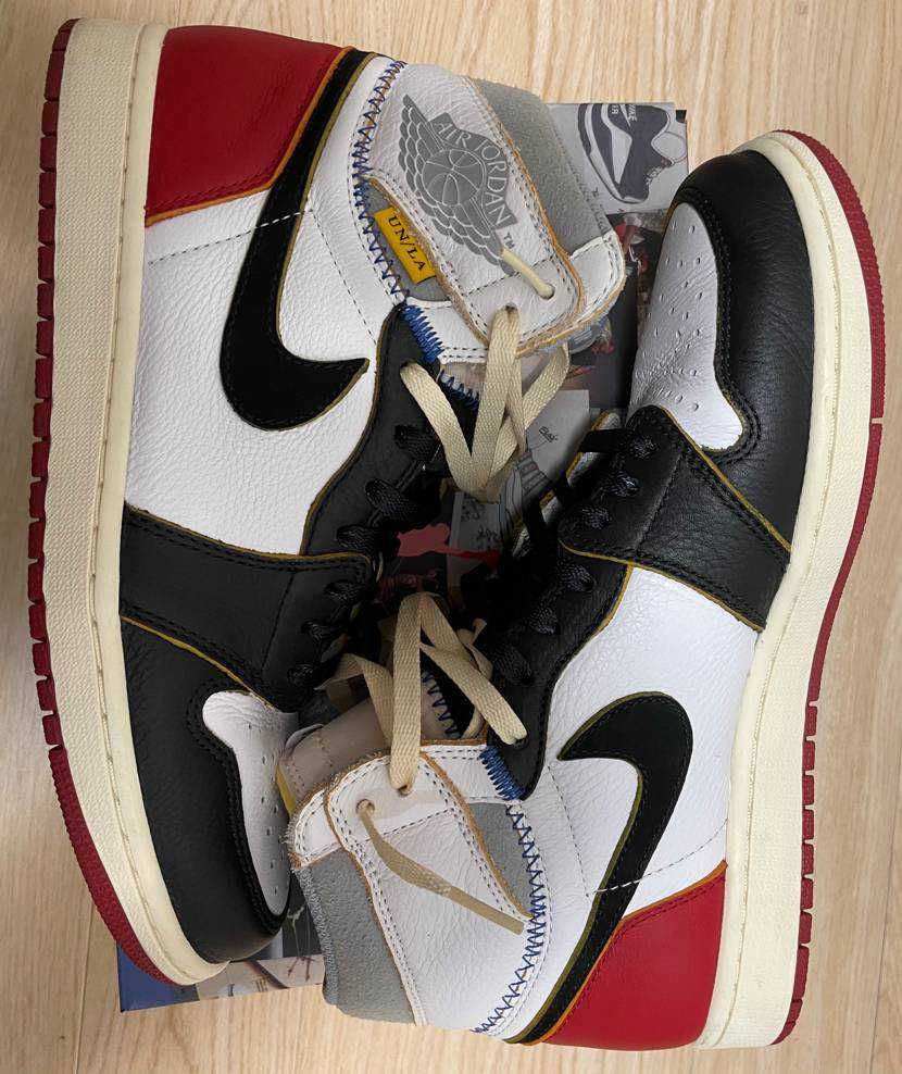 UNION × Nike Air Jordan 1 Retro High OG NRG "Varsity Red/Wolf Grey"