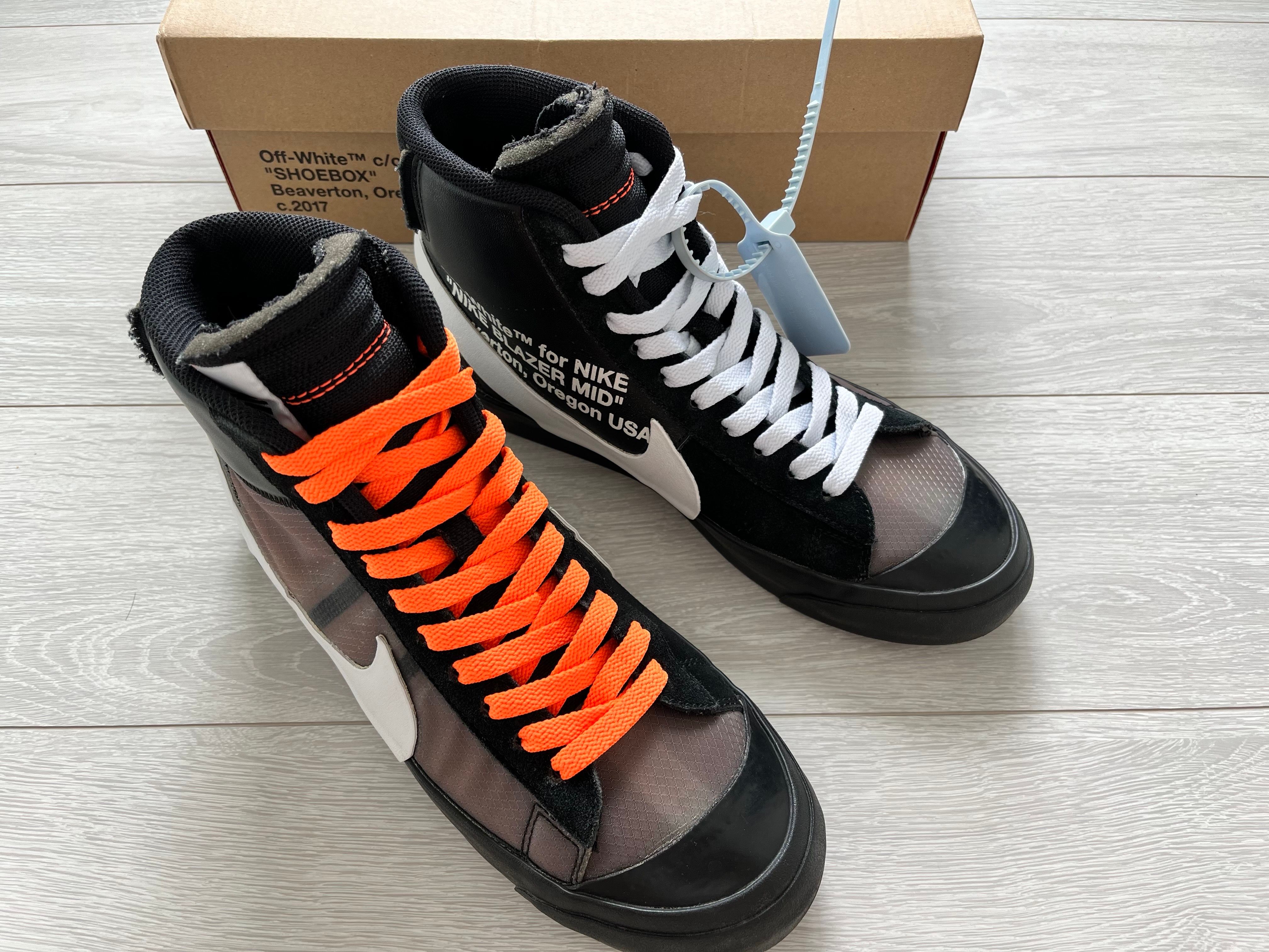 Off-White × Nike Blazer Studio Mid "Grim Reaper"