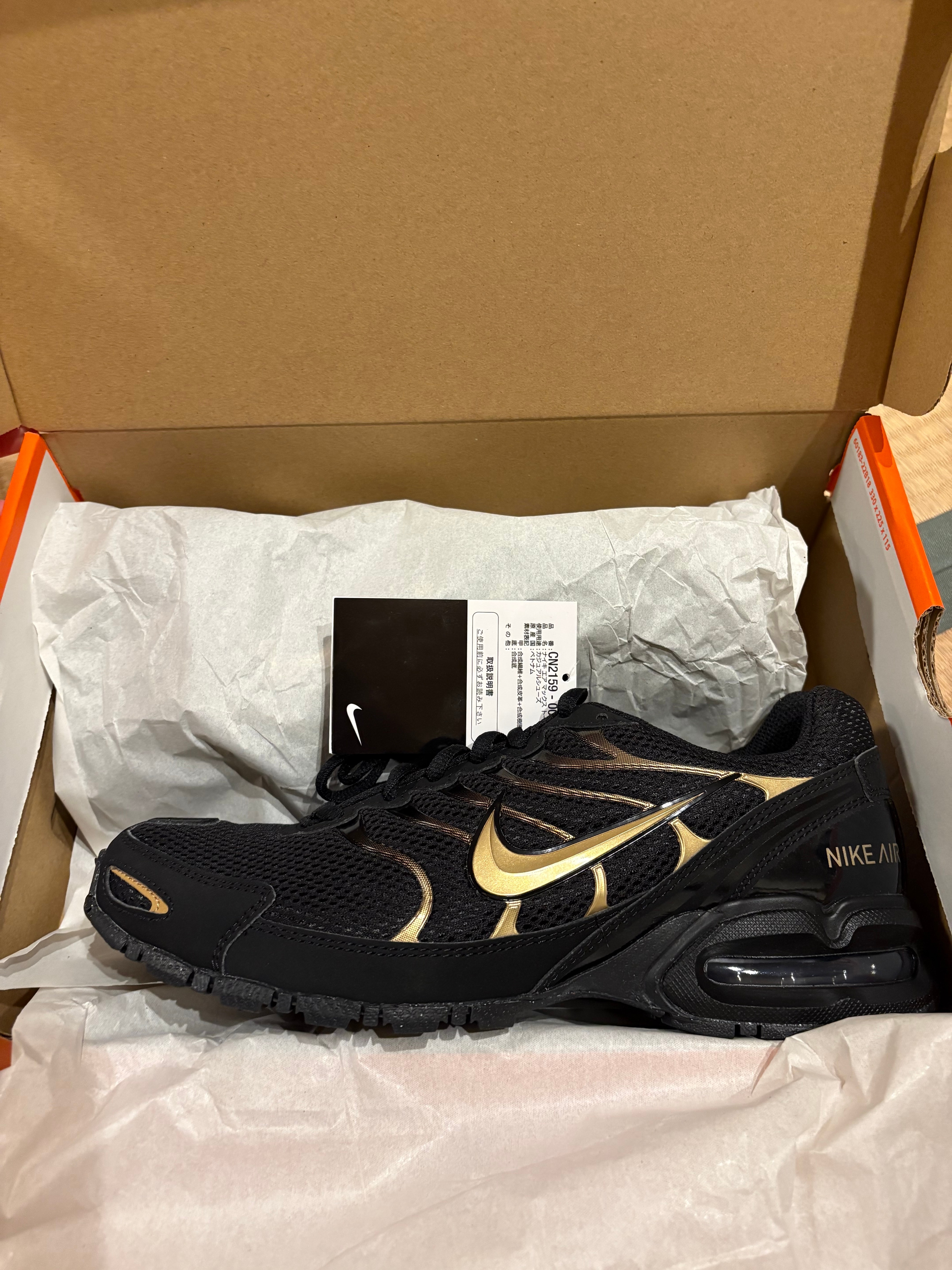 Nike Air Max Torch 4 "Black/Metallic Gold"