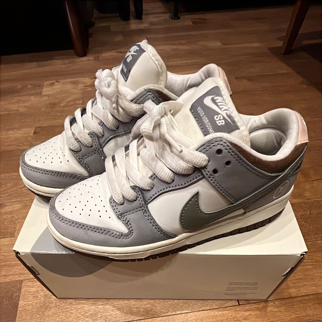 堀米 雄斗(Yuto Horigome) × Nike SB Dunk Low Pro QS "Wolf Grey"