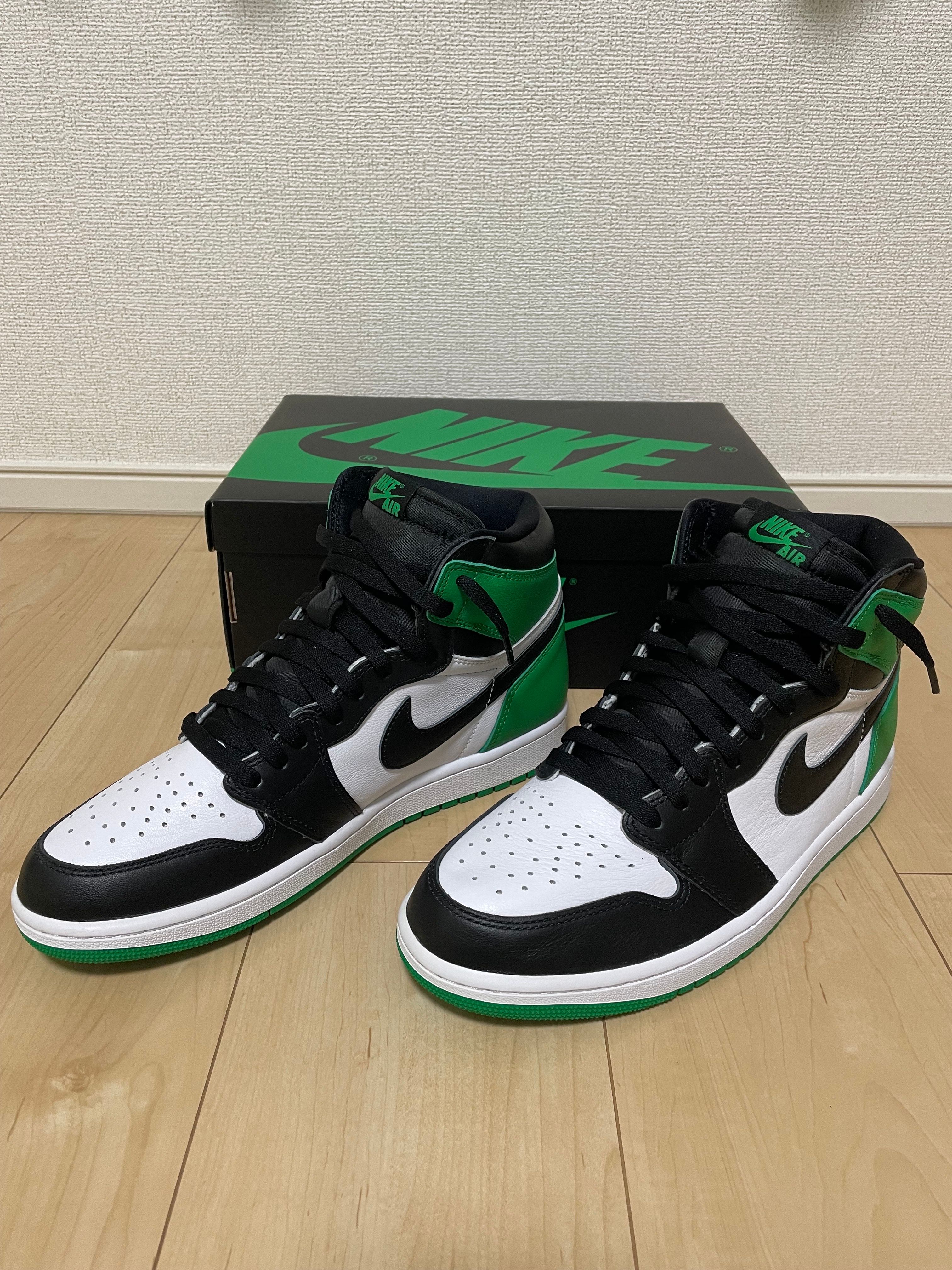 Nike Air Jordan 1 Retro High OG "Celtics/Black and Lucky Green" (2023)