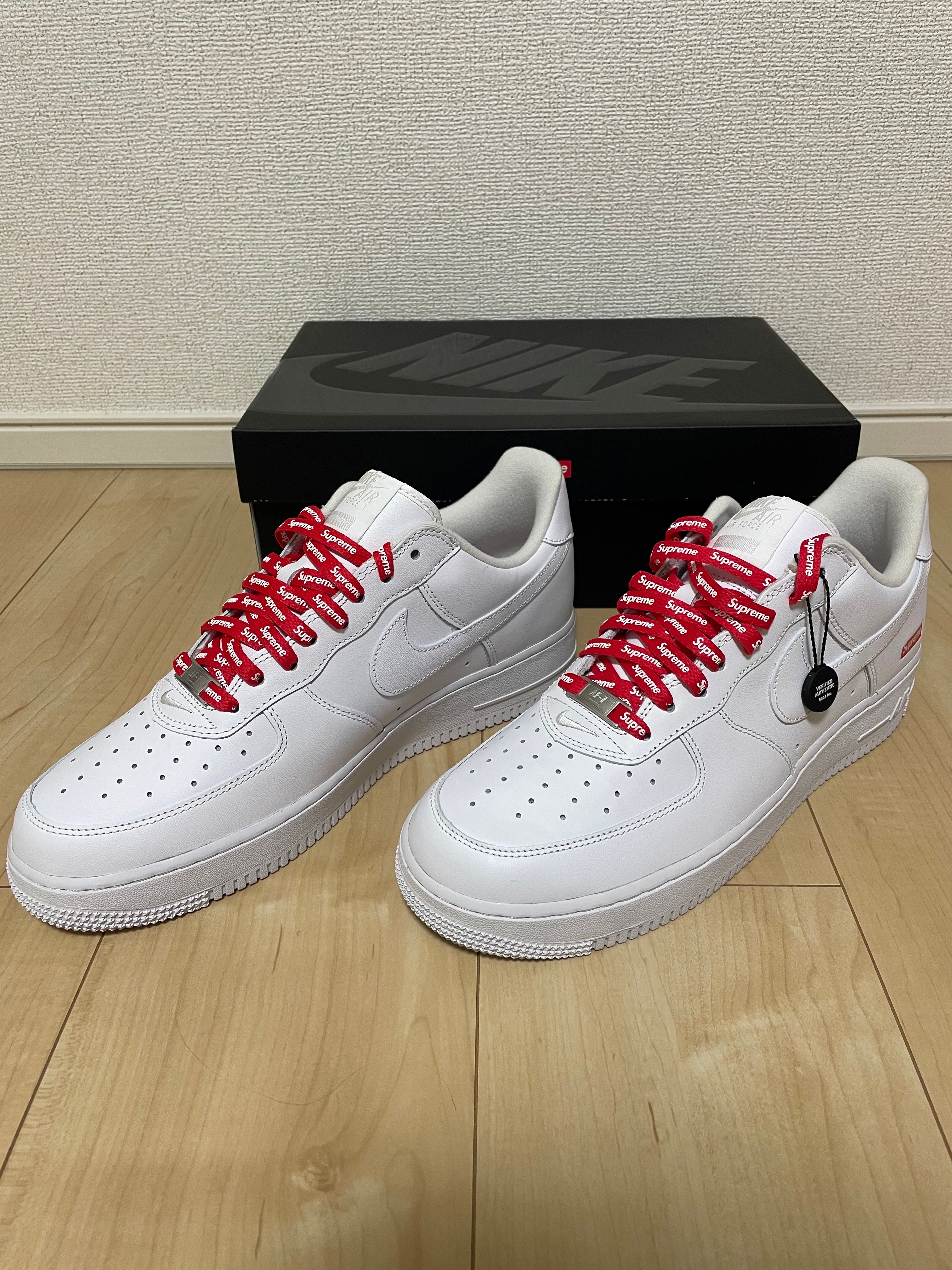 Supreme × Nike Air Force 1 Low "White"