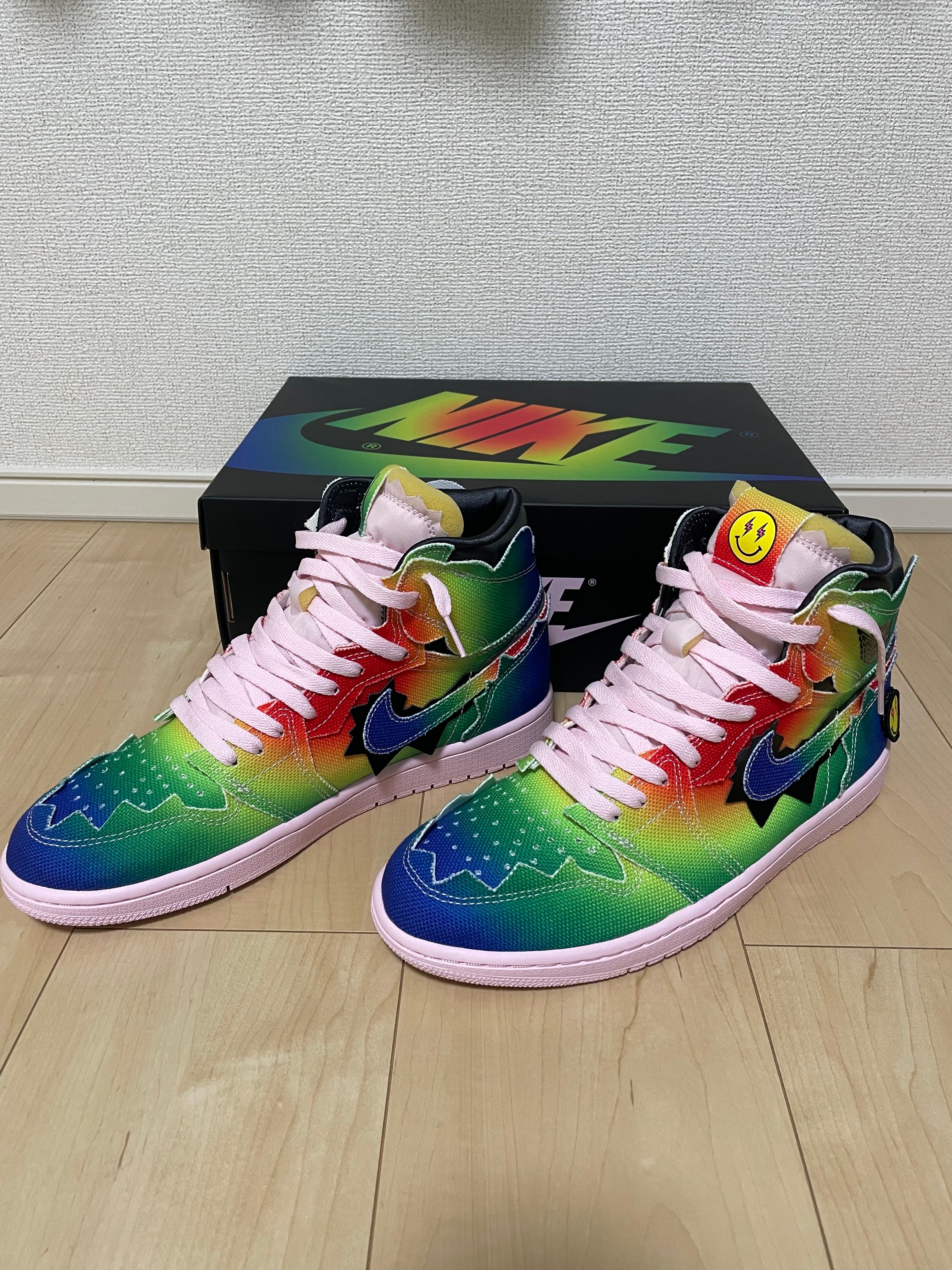 J Balvin × Nike Air Jordan 1 High OG "Rainbow"