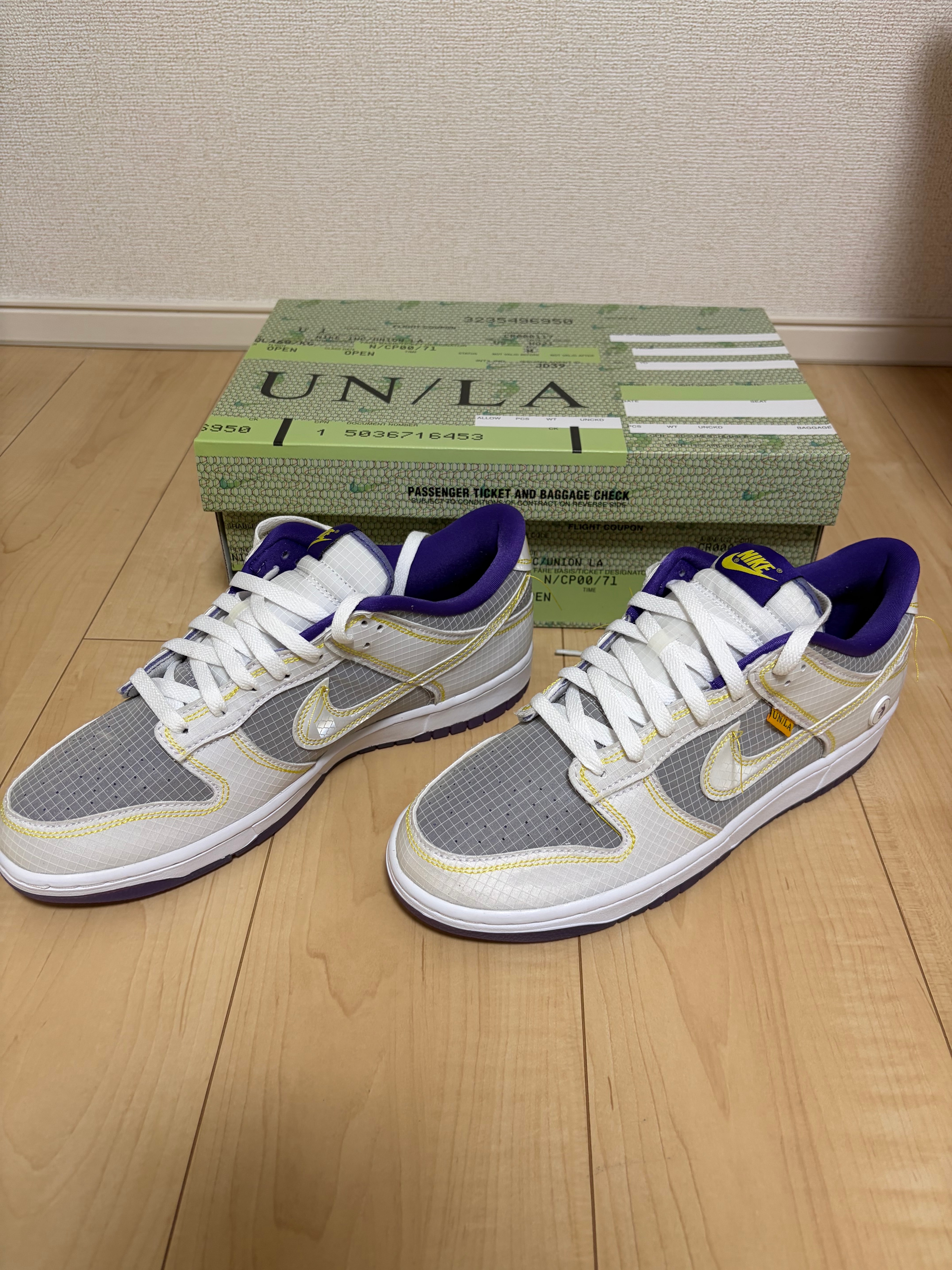 UNION × Nike Dunk Low "Court Purple"