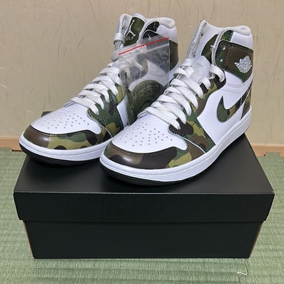 Nike Air Jordan 1 High Golf "Camo/White"