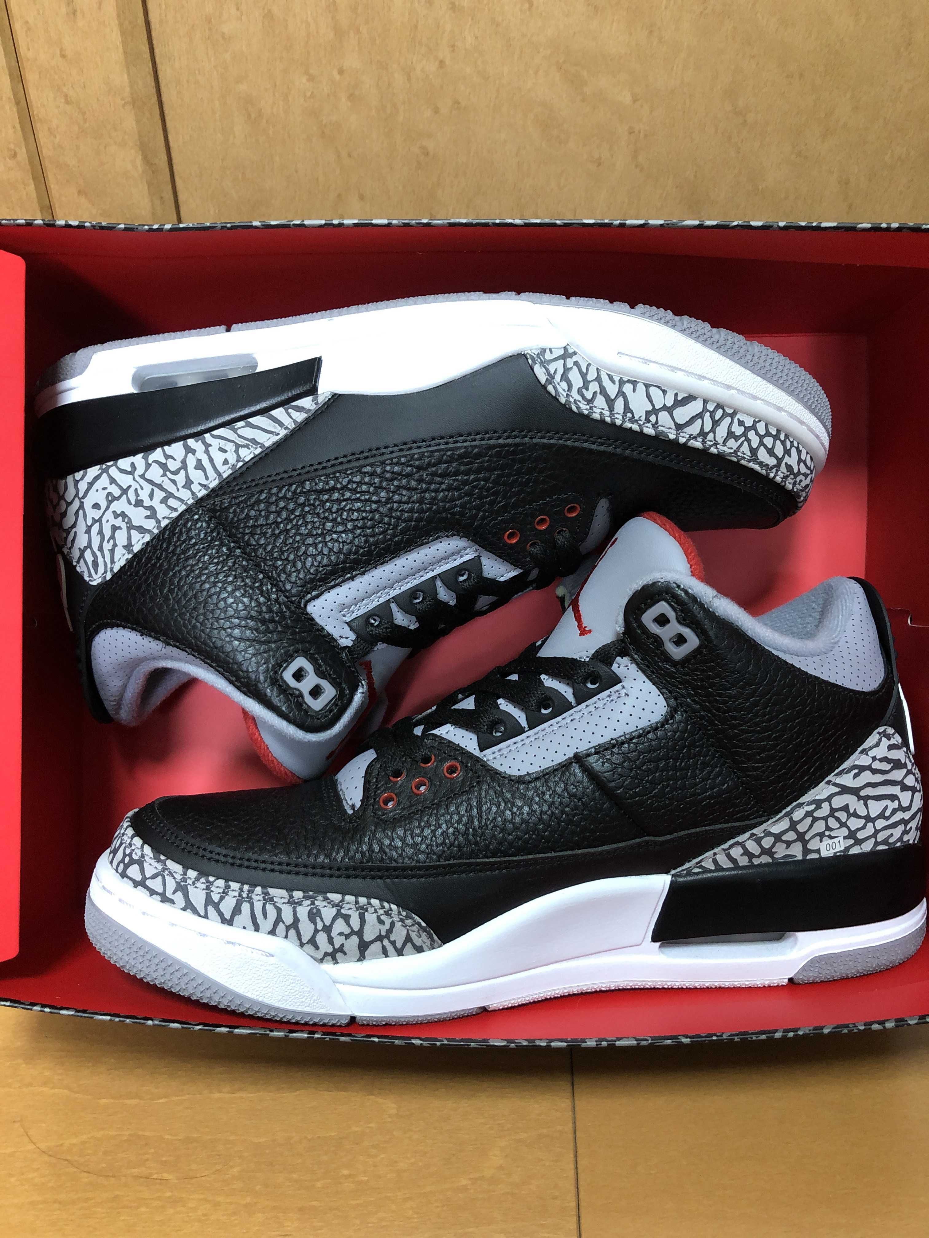 Nike Air Jordan 3 Retro OG "Black Cement" (2018)