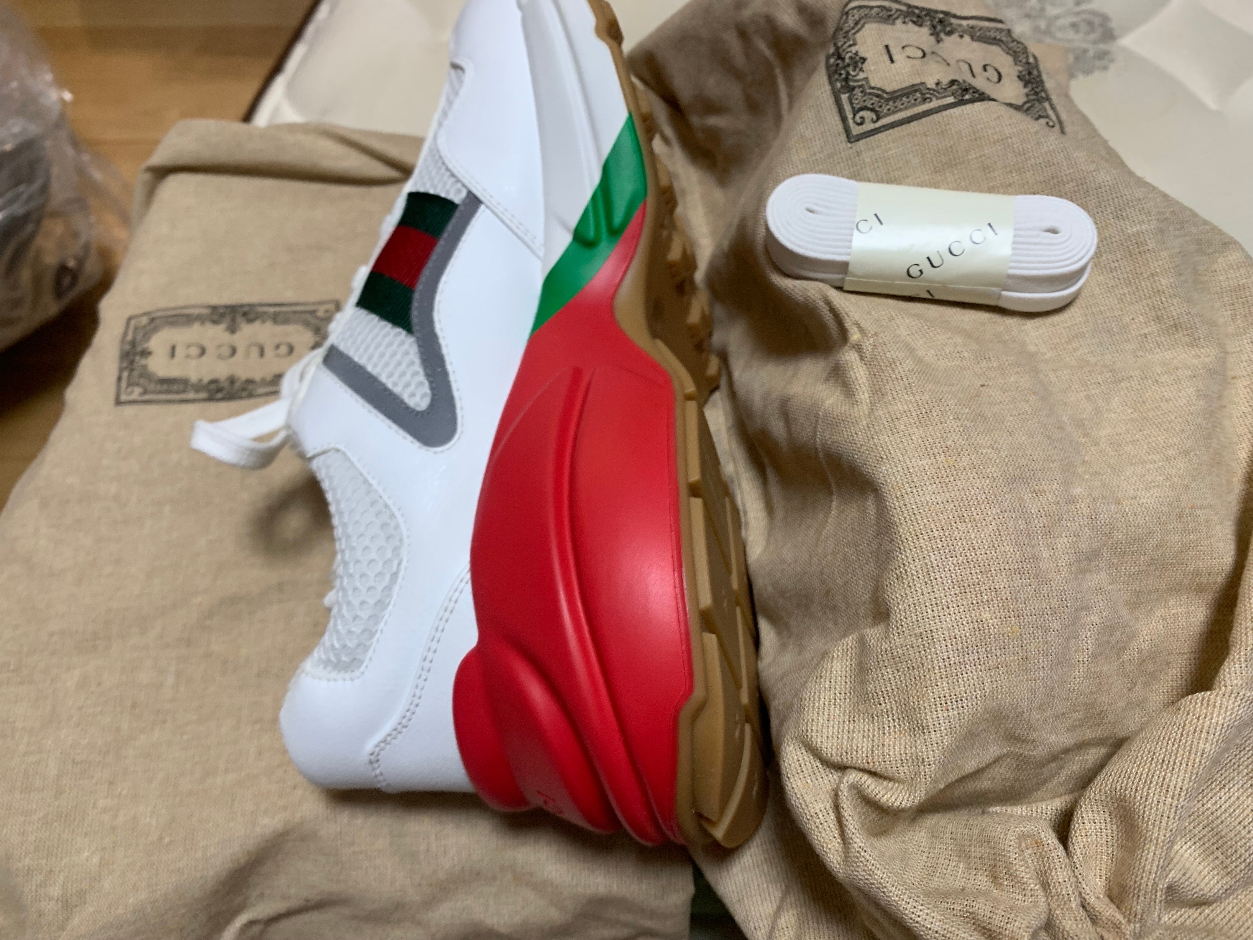 グッチ ウィメンズ リモーション スニーカー "ホワイト"