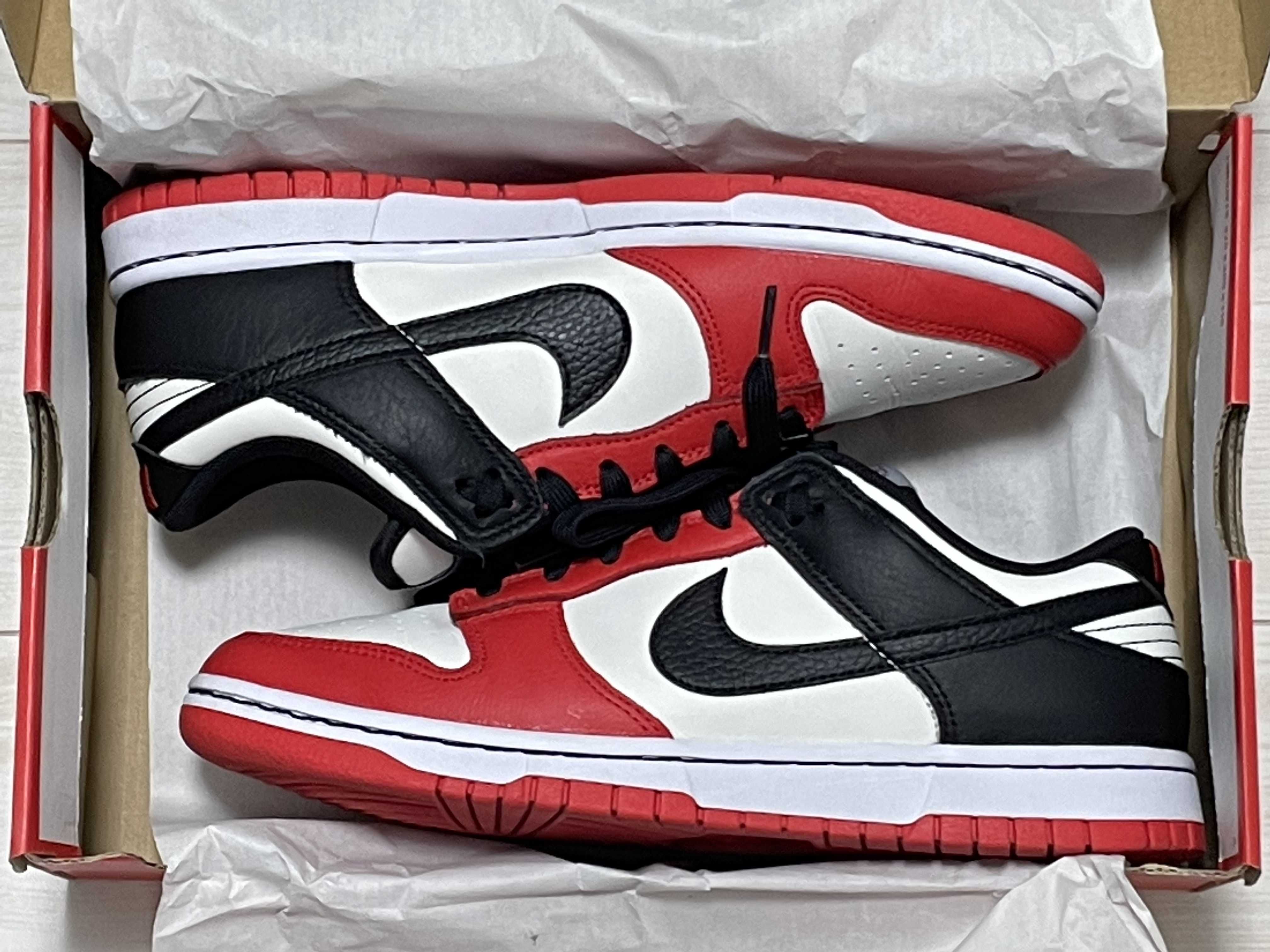 NBA × Nike Dunk Low EMB 75th Anniversary "Chicago Bulls"