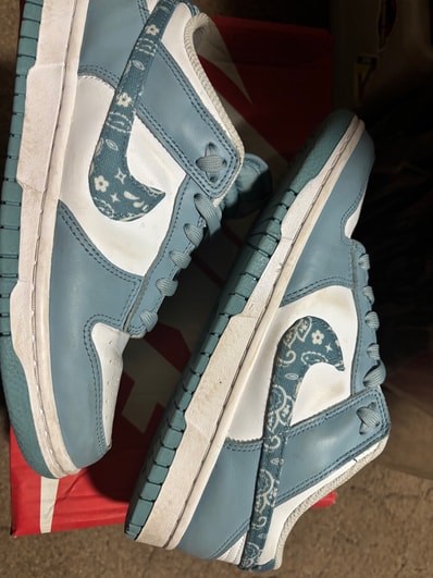Nike Women's Dunk Low ESS "Blue Paisley"