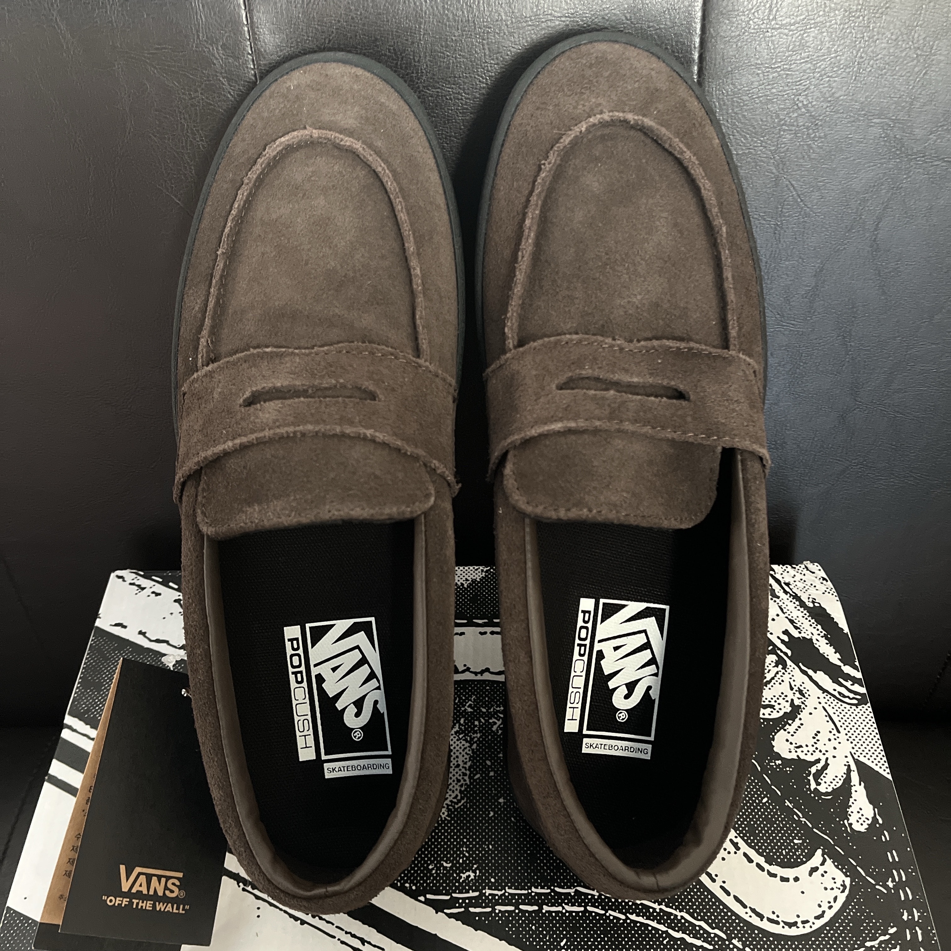 Vans Skate Loafer Suede "Brown/Black"