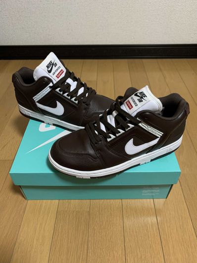 Supreme × Nike SB Air Force 2 Low "Baroque Brown"