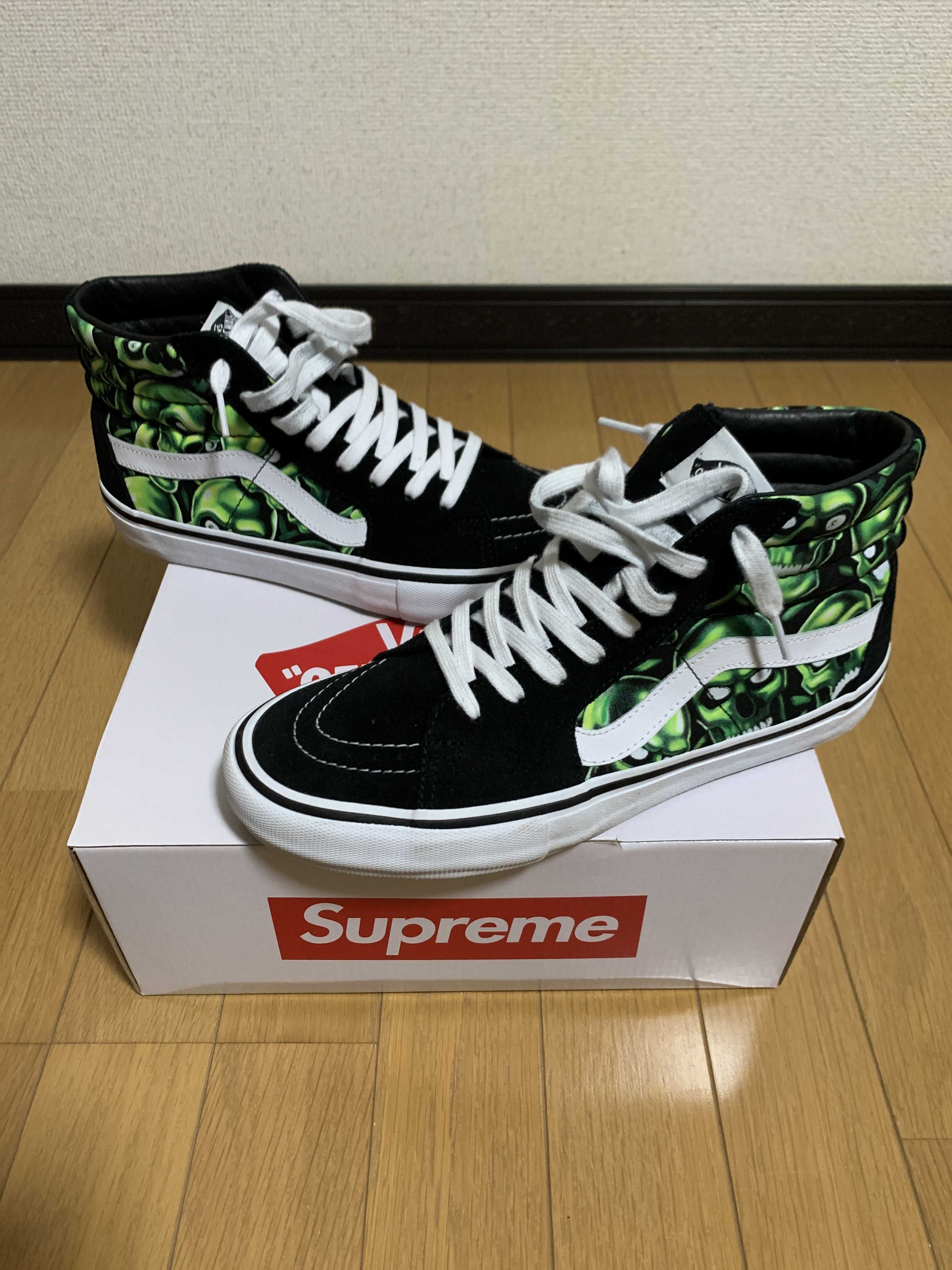 Vans Sk8-Hi Supreme Skull Pike "Green"
