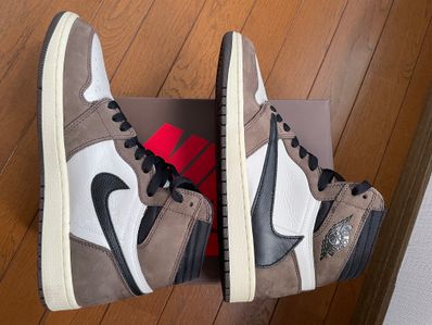 Travis Scott × Nike Air Jordan 1 Retro High OG TS SP "Sail/Dark Mocha"