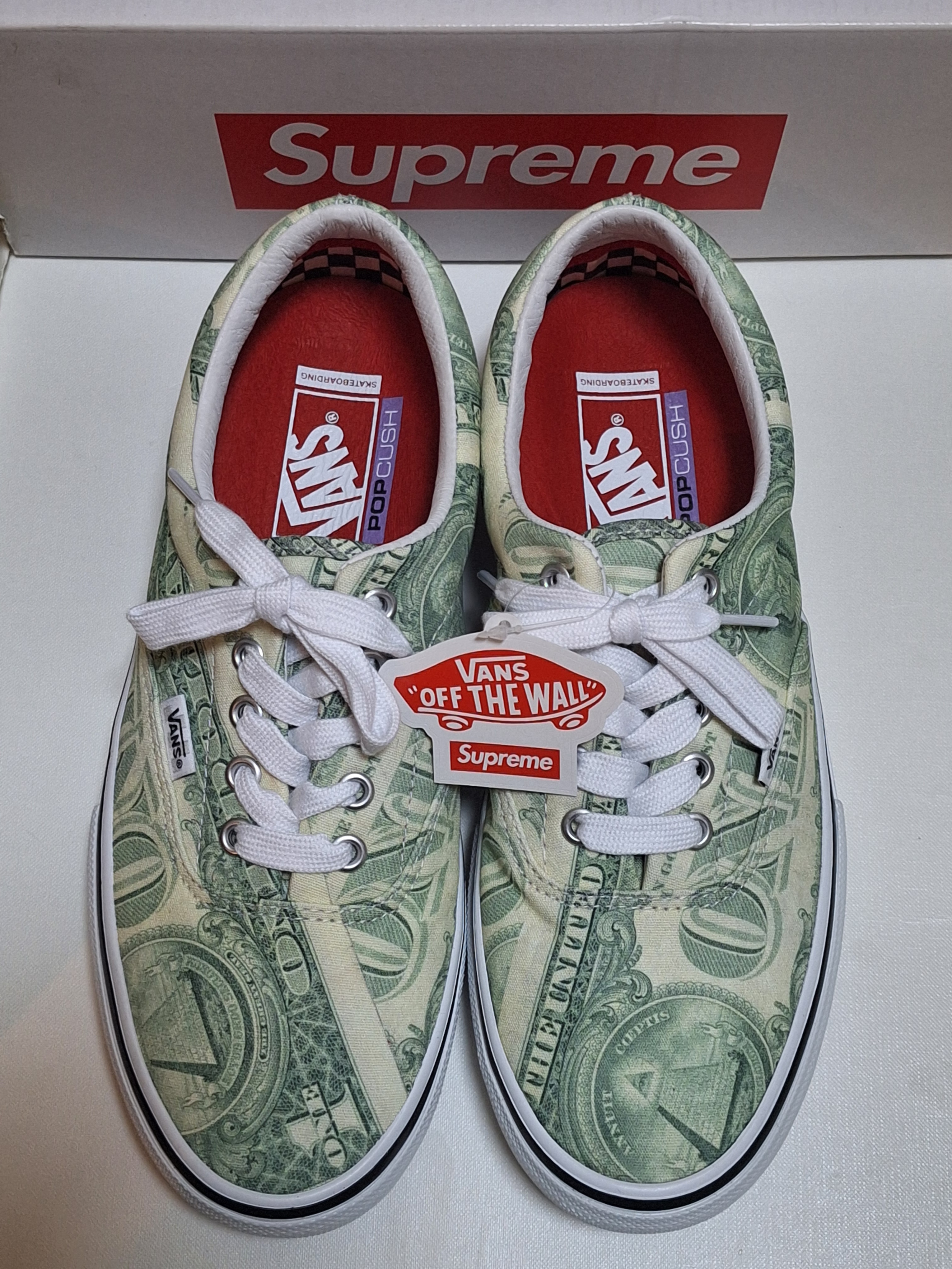 シュプリーム × バンズ ドル エラ "グリーン"