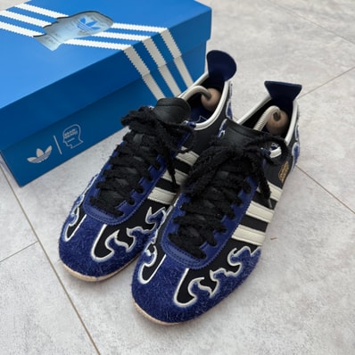 Brain Dead × adidas Japan Lo "Core Black/Off White/Warm Vanilla"