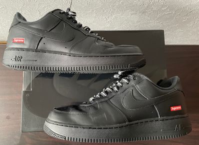 Supreme × Nike Air Force 1 Low "Black"