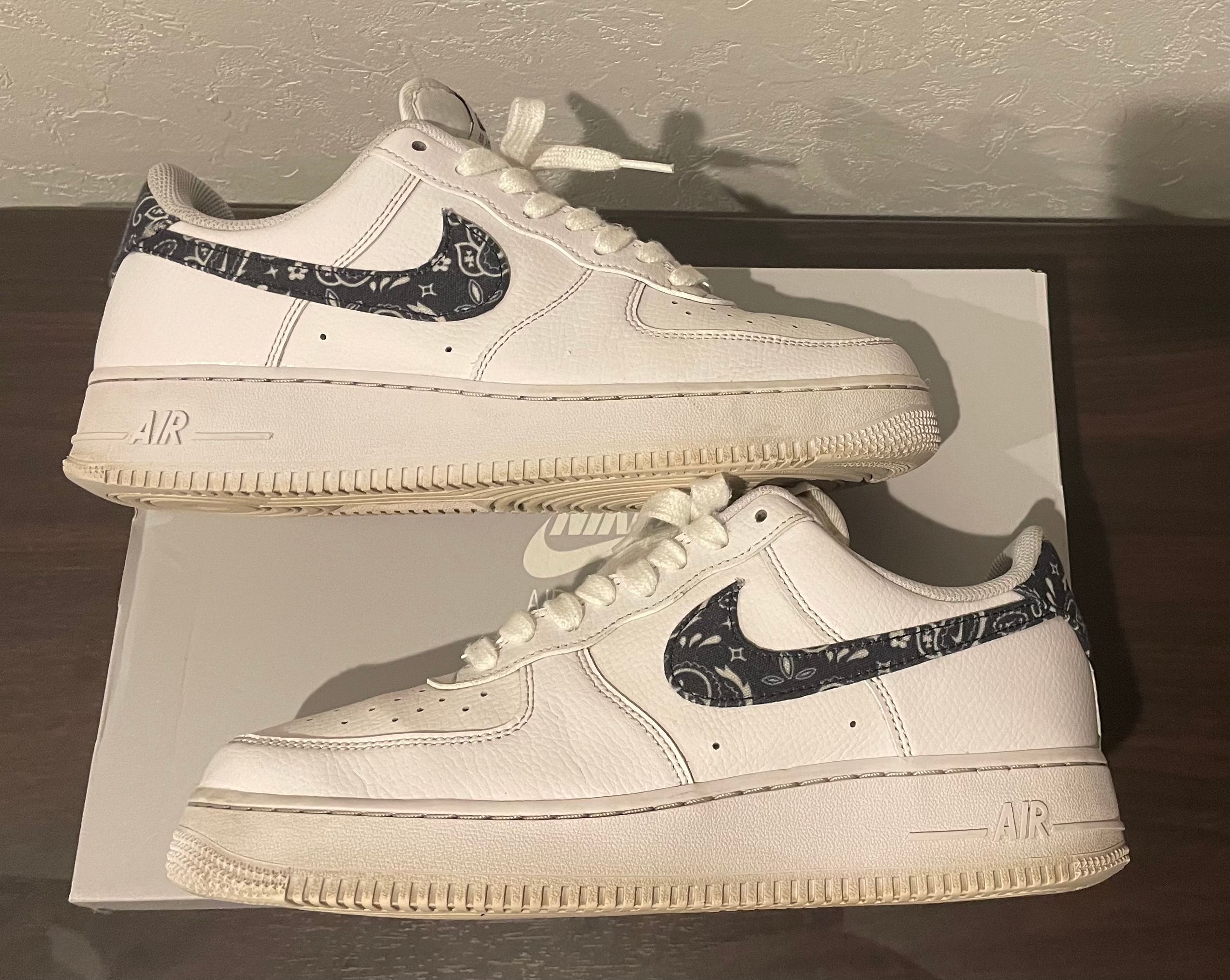 Nike Women's Air Force 1 Low '07 Essential "Black Paisley"