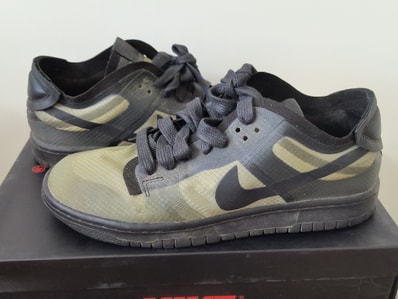 COMME des GARCONS × Nike Women's Dunk Low "Black/Clear Black"