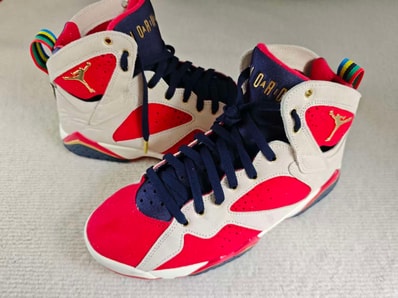 Trophy Room × Nike Air Jordan 7 "True Red and Obsidian"