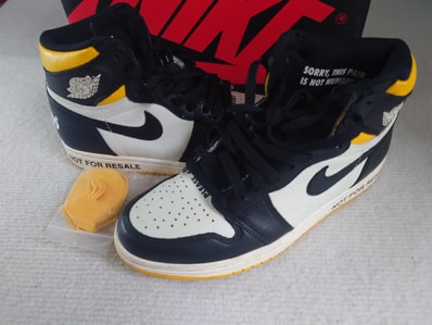 Nike Air Jordan 1 Retro High (NOT FOR RESALE) "Varsity Maize"