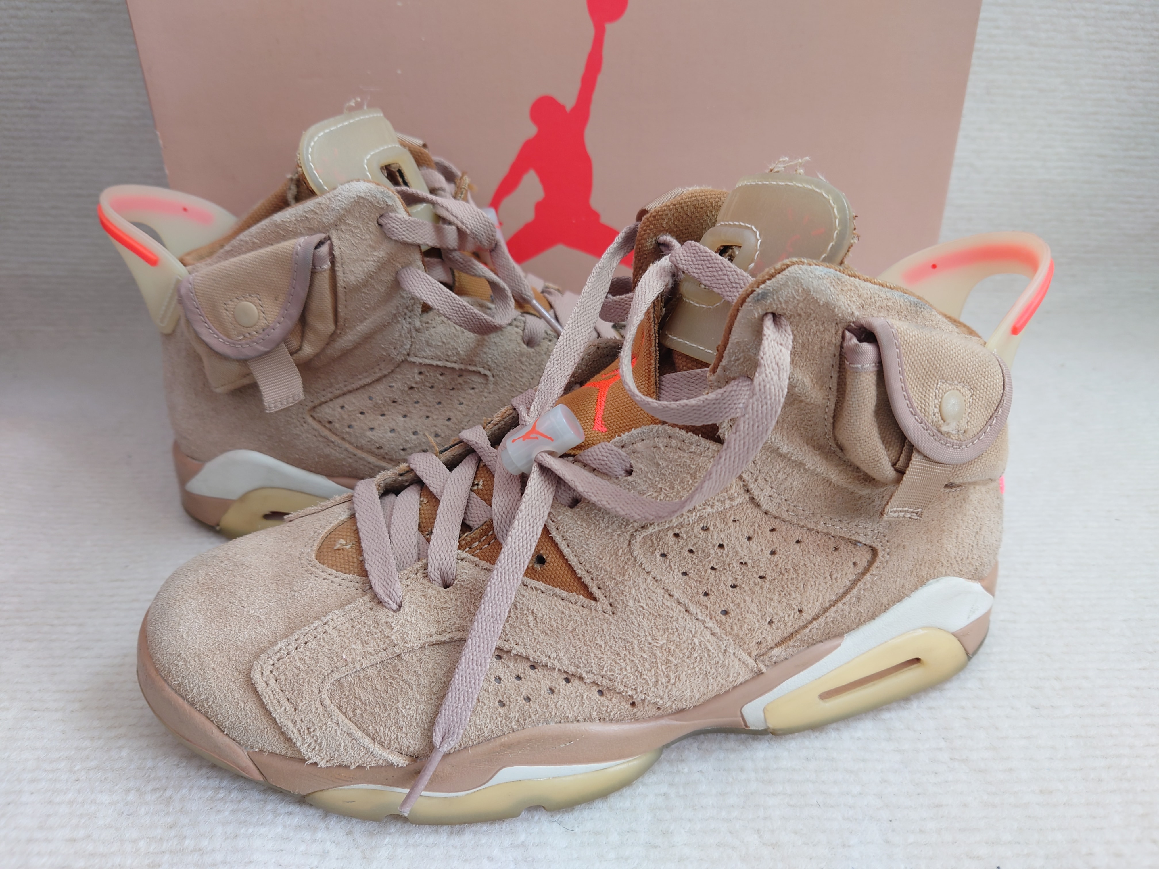 Travis Scott × Nike Air Jordan 6 "British Khaki"