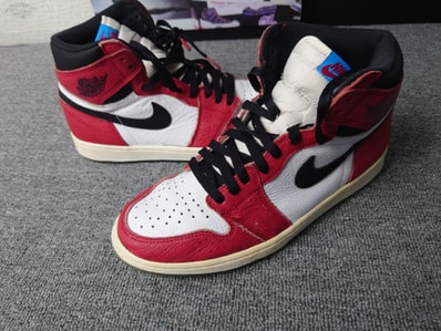 Spiderman × Nike Air Jordan 1 Origin Story "Gym Red/White/Photo Blue/Black"