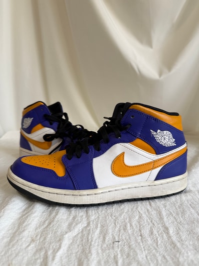 Nike Air Jordan 1 Mid "Lakers"