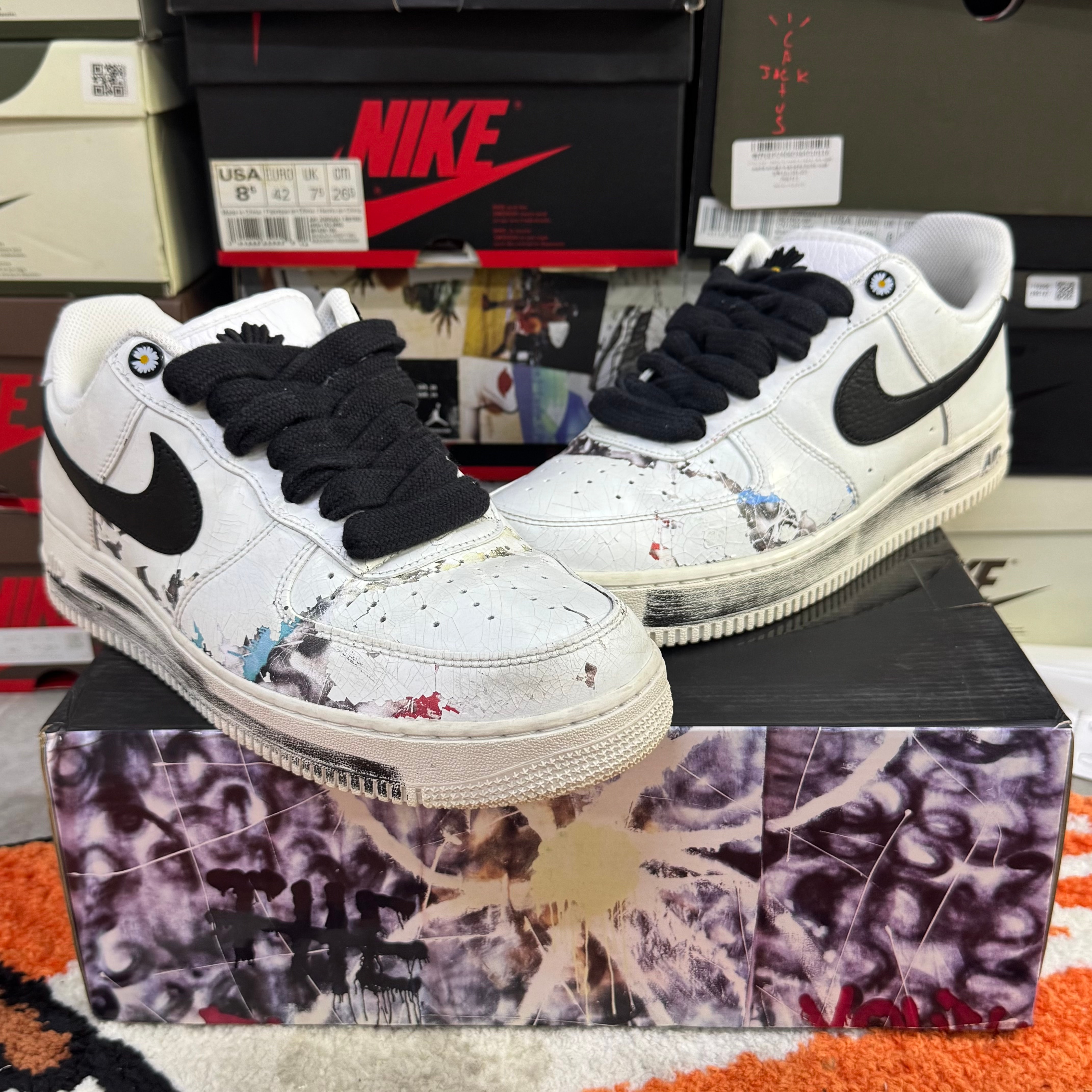 PEACEMINUSONE × Nike Air Force 1 Low "Para-noise/White/Black" / G-DRAGON