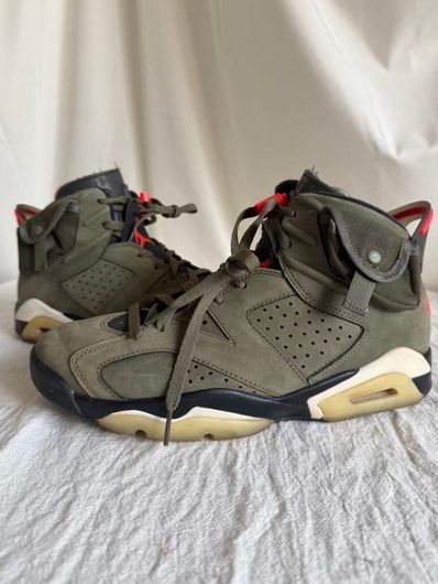 Travis Scott × Nike Air Jordan 6 Retro "Medium Olive"