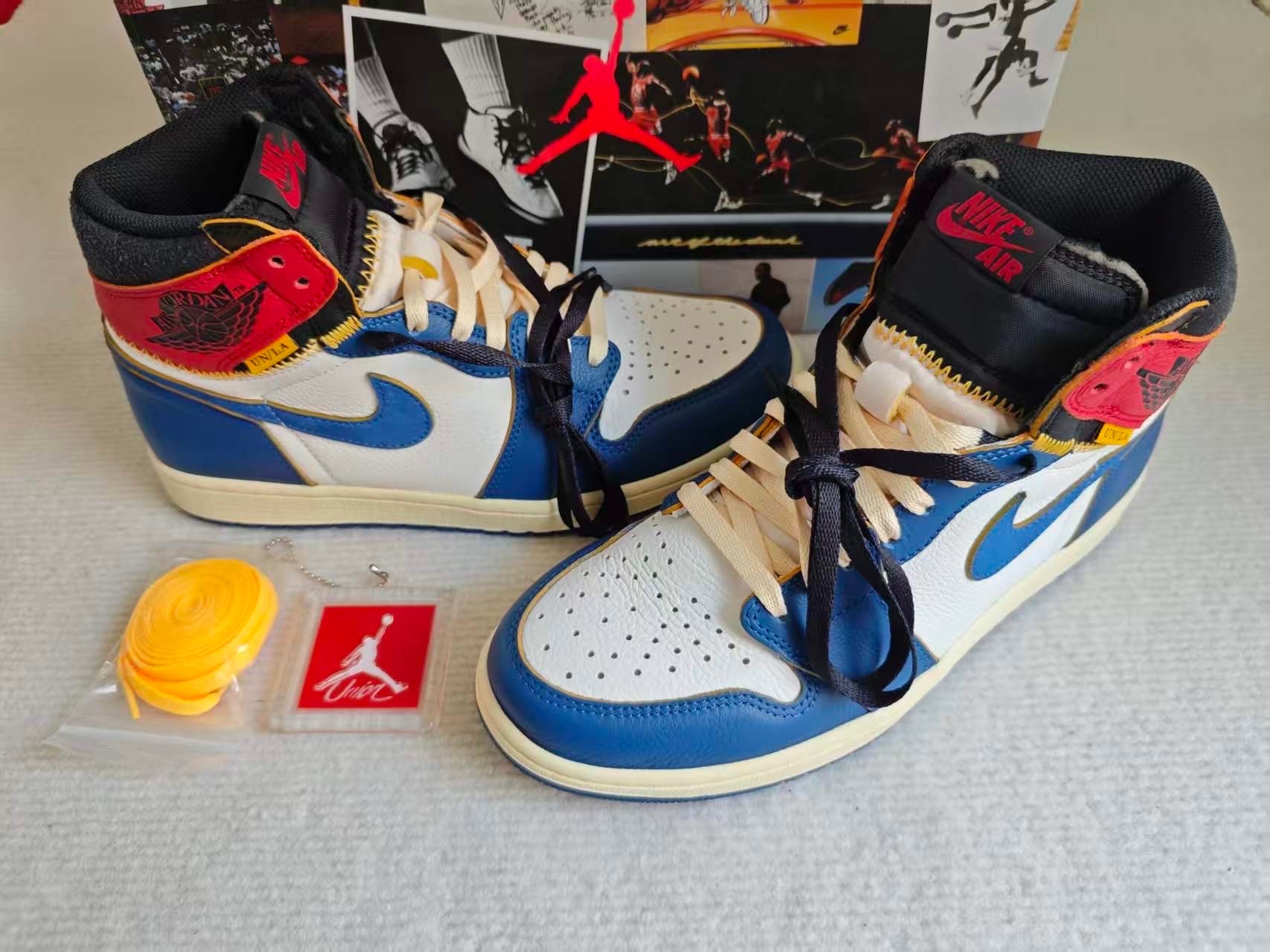 UNION × Nike Air Jordan 1 Retro High OG NRG "Storm Blue/Varsity Red"