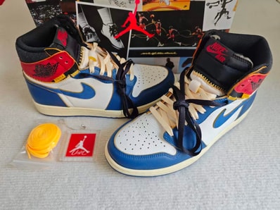 UNION × Nike Air Jordan 1 Retro High OG NRG "Storm Blue/Varsity Red"