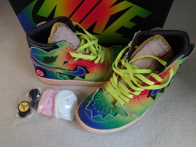 J Balvin × Nike Air Jordan 1 High OG "Rainbow"