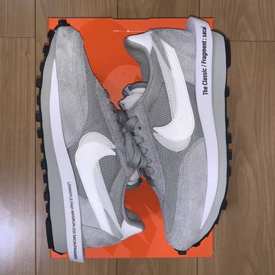 Fragment × sacai × Nike LD Waffle "Light Smoke Grey"