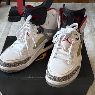 Nike Air Jordan Spizike "White Cement" (2017)